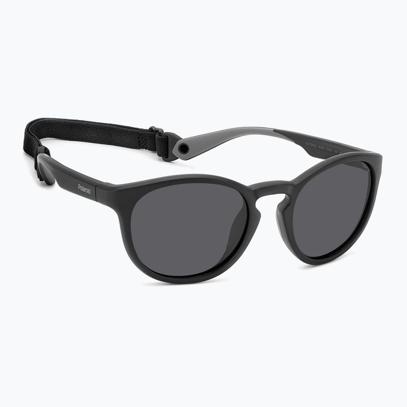 Polaroid PLD 7050/S mattschwarz/grau polarisierte Sonnenbrille