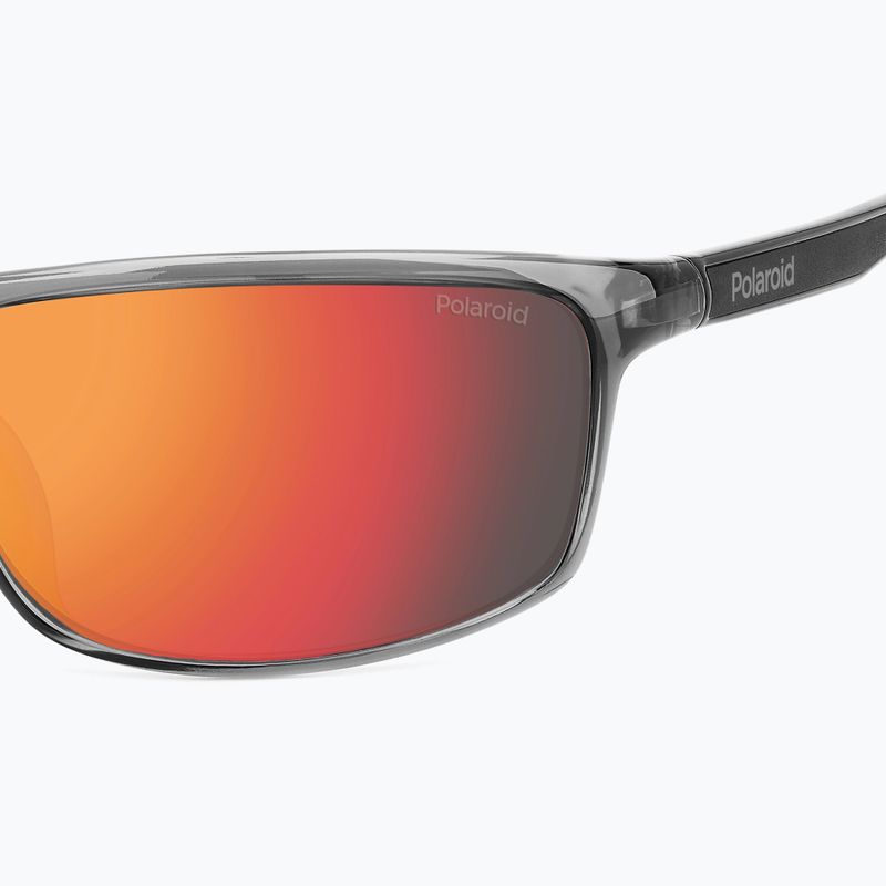 Polaroid PLD 7036/S grau/rot mehrschichtige polarisierte Sonnenbrille 5