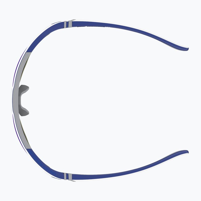 Unter Armour Yard Dual S3 matt weiß blau/blau mehrschichtige oleophobe Sonnenbrille 5
