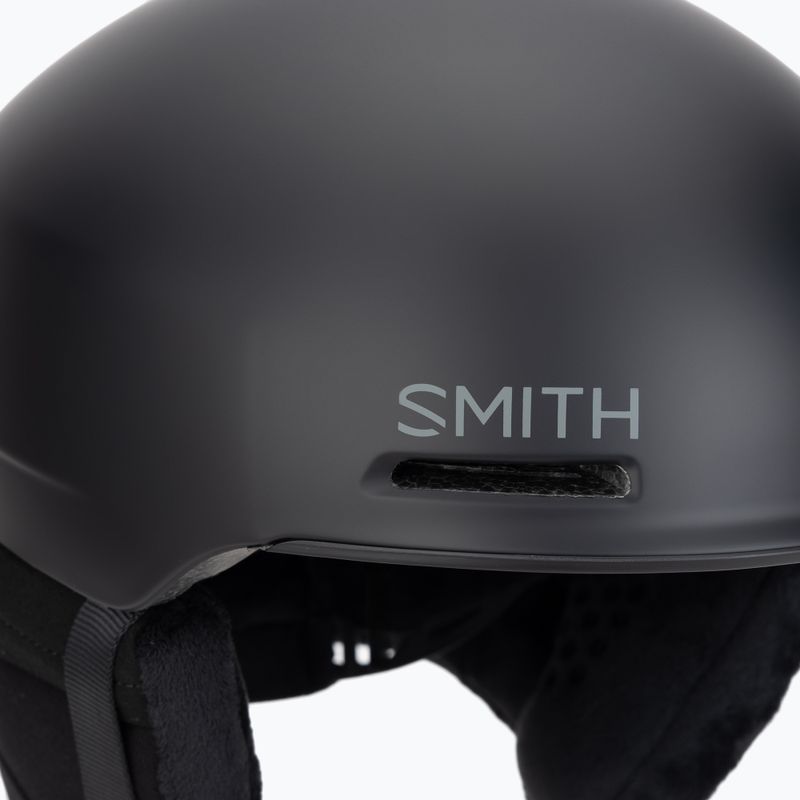 Skihelm Smith Method matte black 7