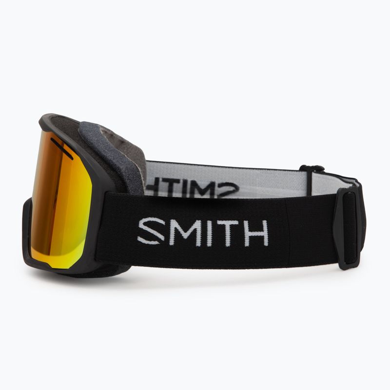 Skibrille Smith Blazer black/red sol-x mirror 4