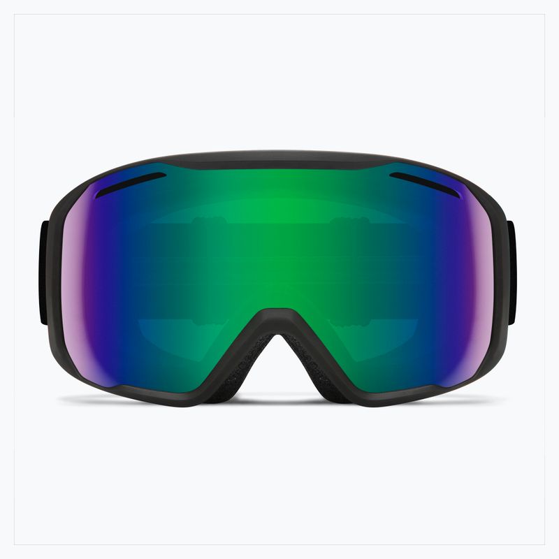 Skibrille Smith Blazer black/green sol-x mirror 6