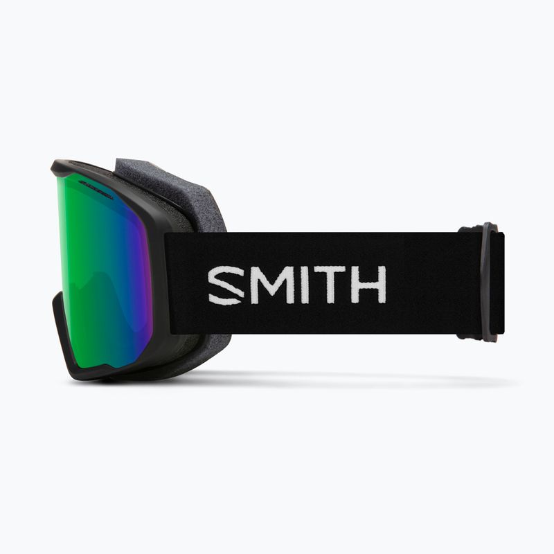 Skibrille Smith Blazer black/green sol-x mirror 9