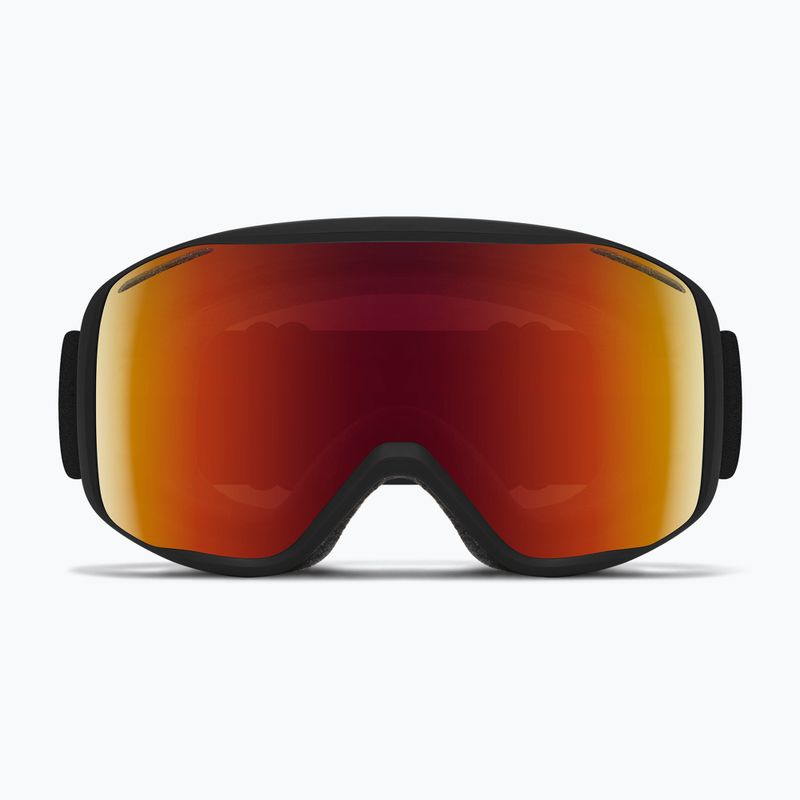 Skibrille Smith Rally black/red sol-x mirror 2
