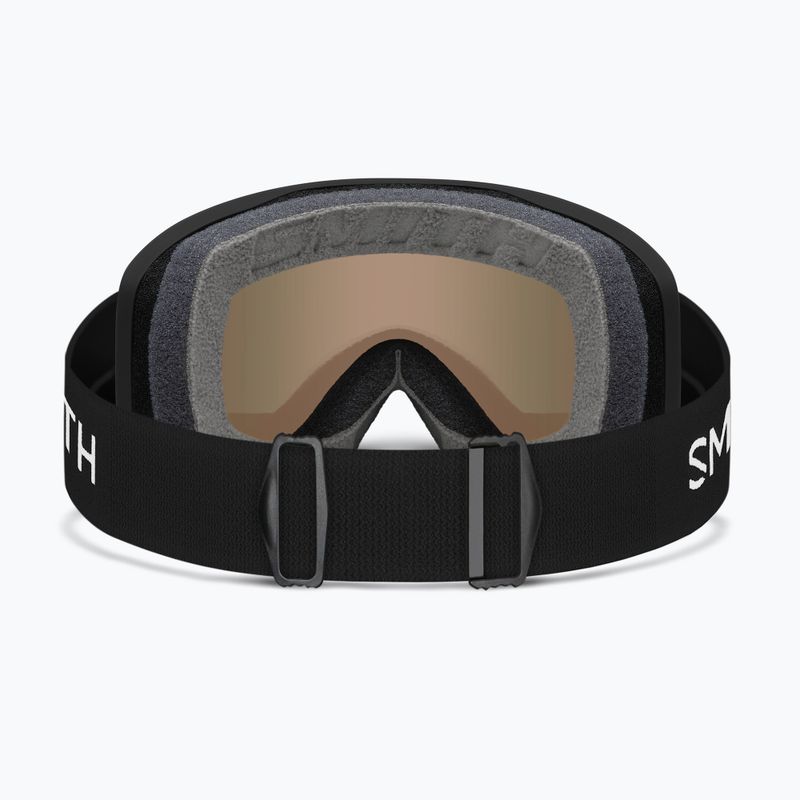 Skibrille Smith Rally black/red sol-x mirror 3