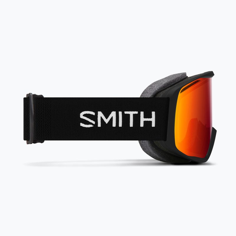 Skibrille Smith Rally black/red sol-x mirror 4