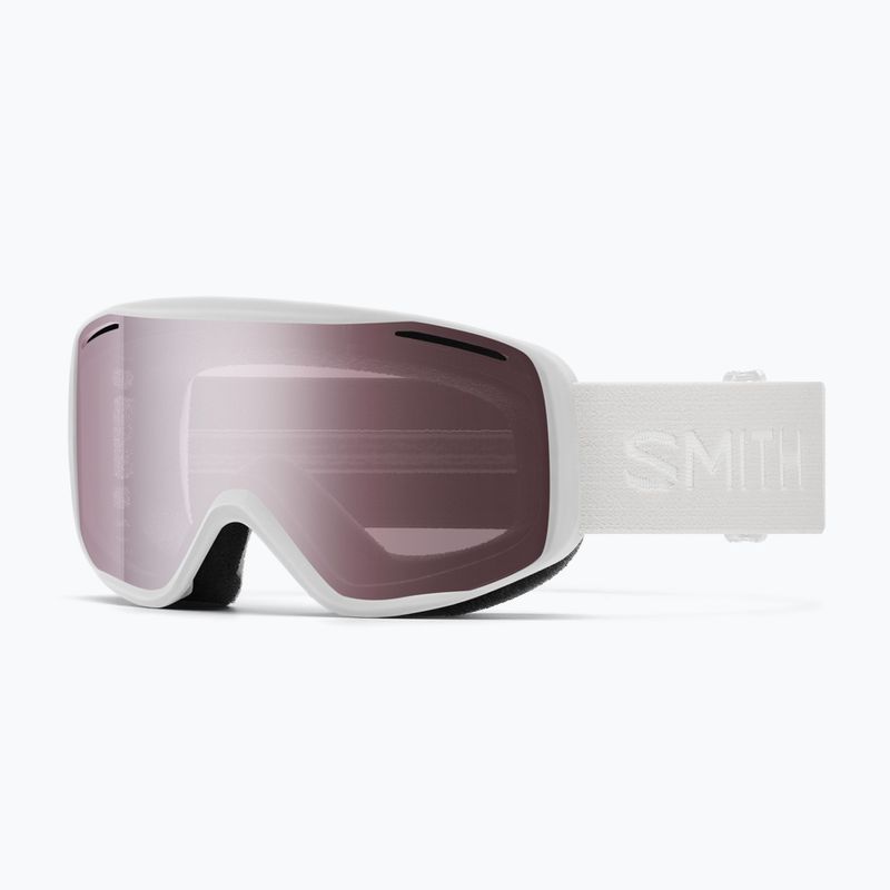 Skibrille Smith Rally white/ignitor mirror