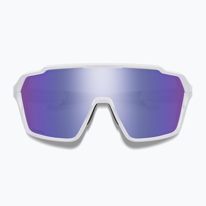 Smith Shift XL MAG weiß/chromapop violett verspiegelt/klar Sonnenbrille 2