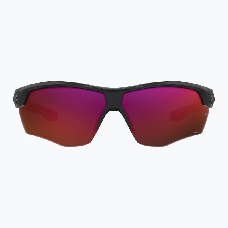 Under Armour Yard Dual S3 palladium schwarz/infrarot oleophobe Sonnenbrille 3