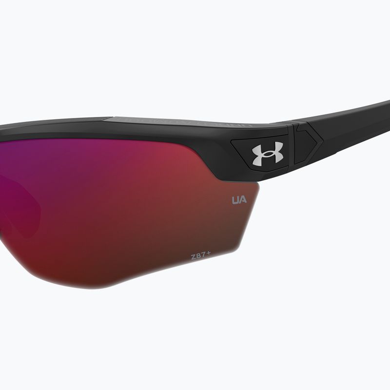 Under Armour Yard Dual S3 palladium schwarz/infrarot oleophobe Sonnenbrille 7