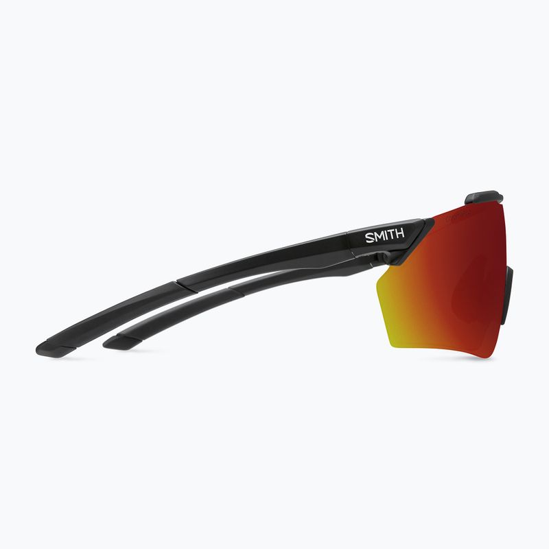 Sonnenbrille Smith Ruckus matte black/chromapop red mirror 3