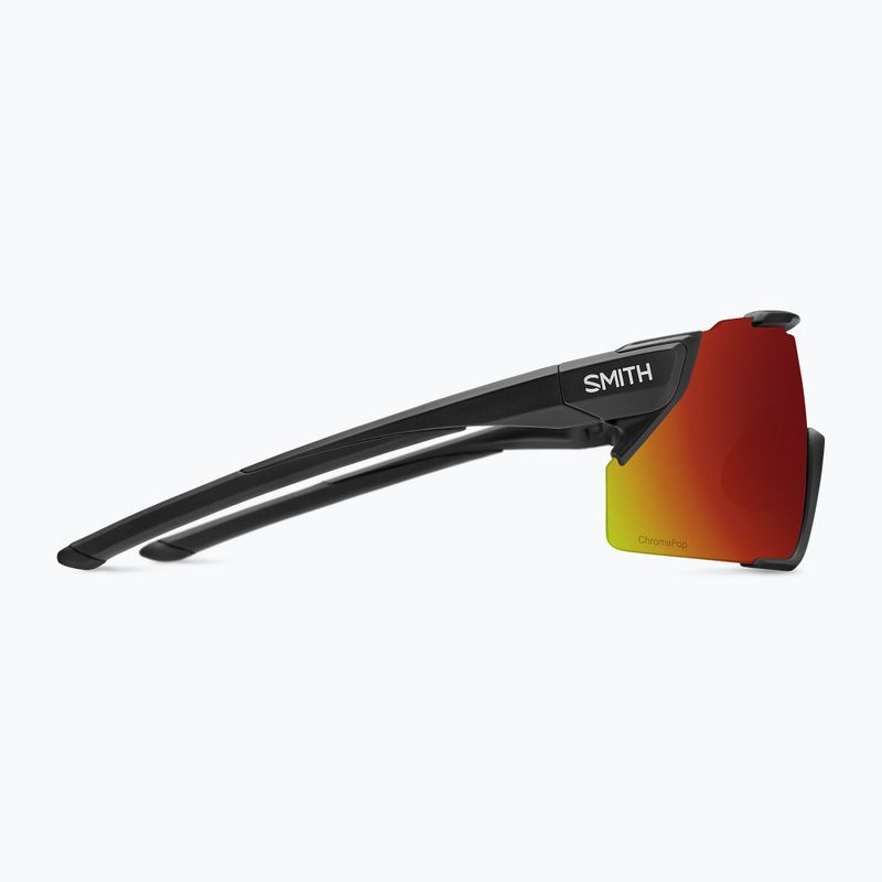 Sonnenbrille Smith Attack MAG MTB matte black/chromapop red mirror 3