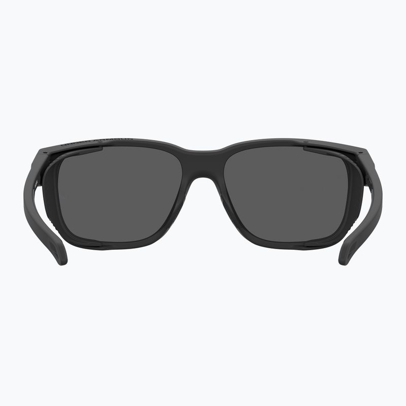 Herren Under Armour Glacial matt schwarz/grau blau Spiegel silber polarisierte Sonnenbrille o 4