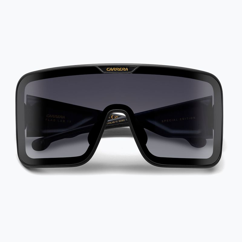 Carrera Flaglab 15 mattschwarz/dunkelgrau getönte Sonnenbrille 4