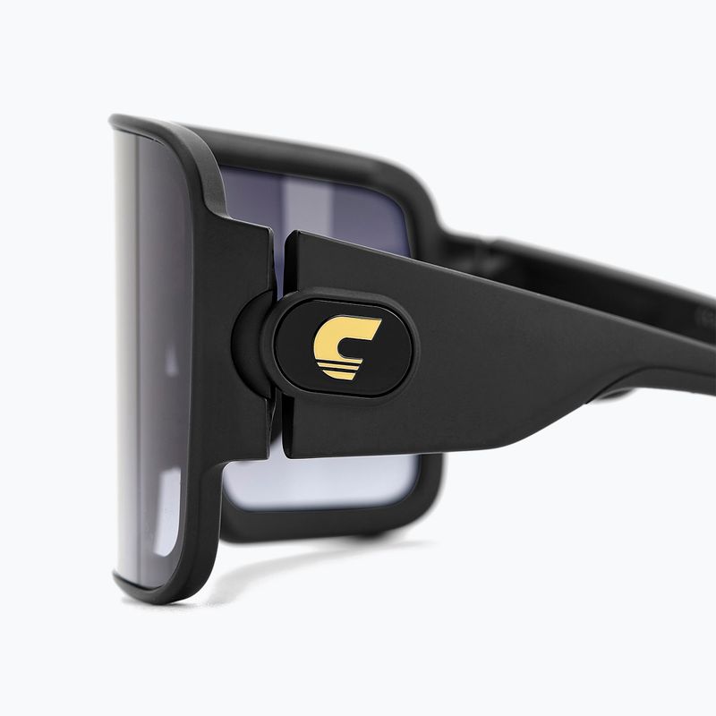 Carrera Flaglab 15 mattschwarz/dunkelgrau getönte Sonnenbrille 7