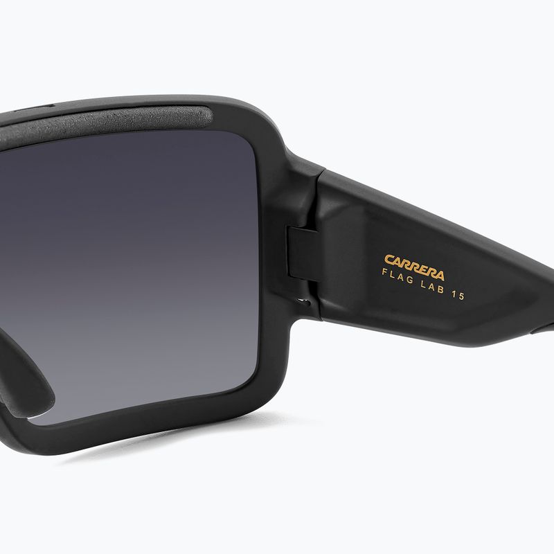 Carrera Flaglab 15 mattschwarz/dunkelgrau getönte Sonnenbrille 9