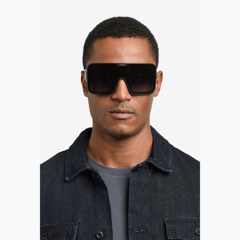 Carrera Flaglab 15 mattschwarz/dunkelgrau getönte Sonnenbrille 14