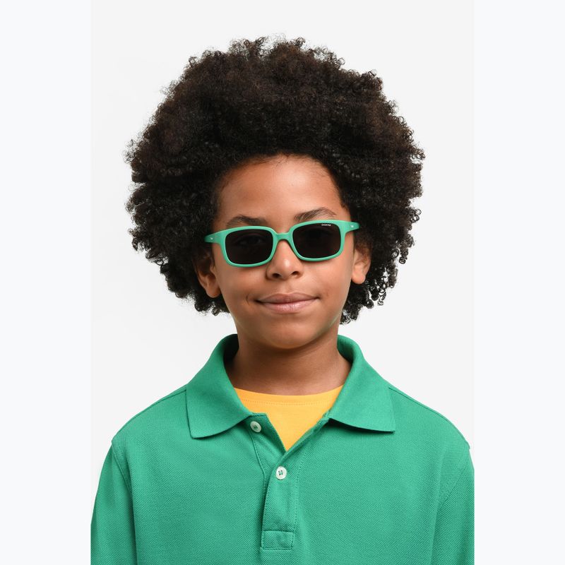 Polaroid PLD K008/S matt grün/grau polarisierte Kindersonnenbrille 6