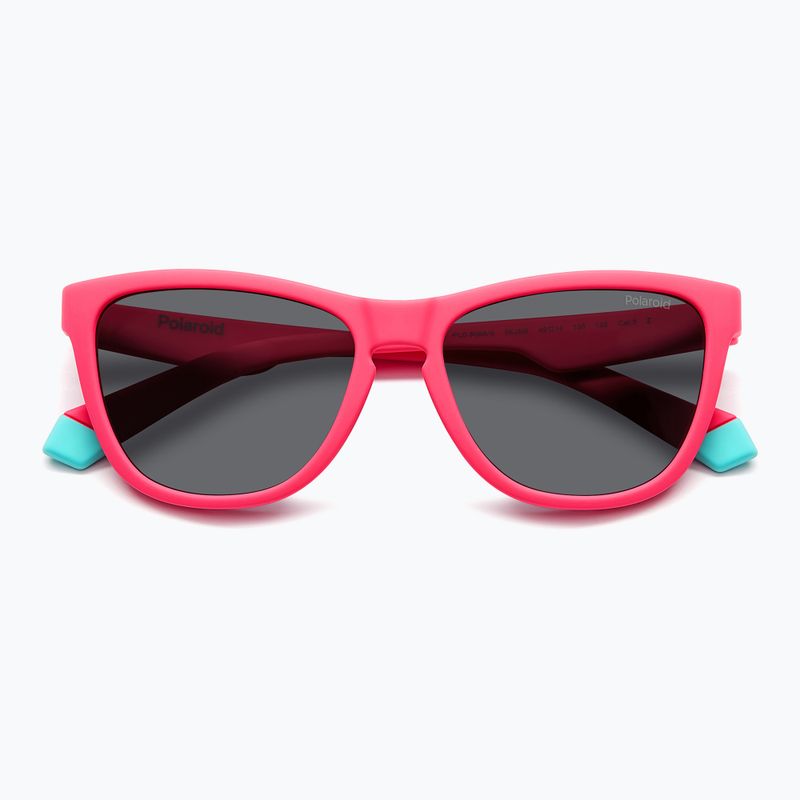 Polaroid PLD 8056/S matt rosa/grau polarisierte Kindersonnenbrille 4