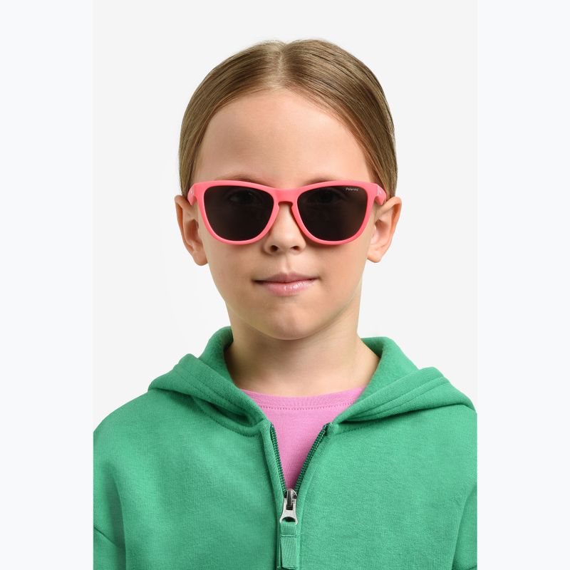 Polaroid PLD 8056/S matt rosa/grau polarisierte Kindersonnenbrille 6