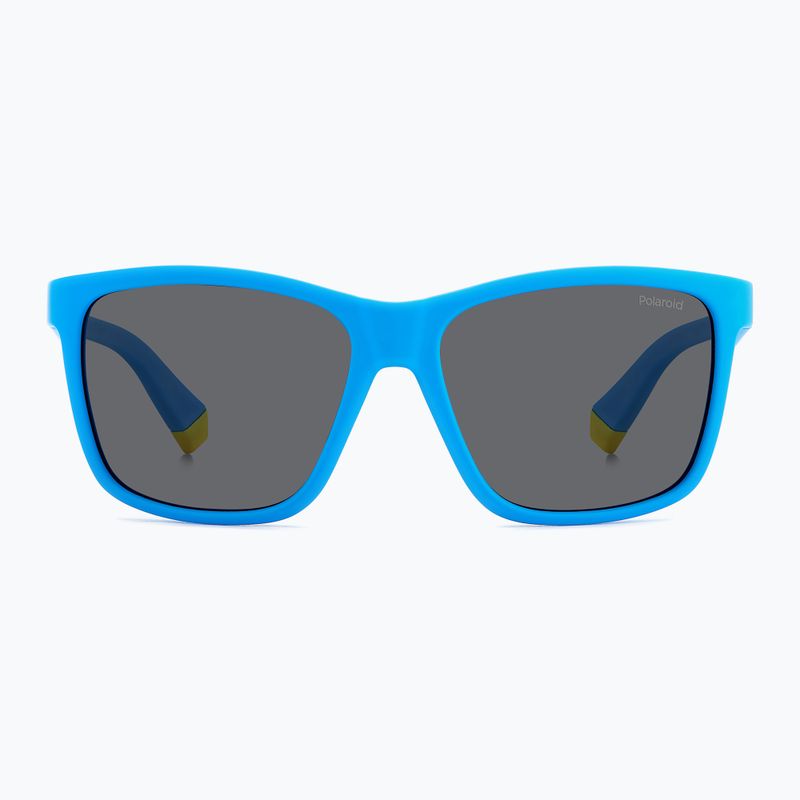 Polaroid PLD 8057/S matt blau/grau polarisierte Kindersonnenbrille 3