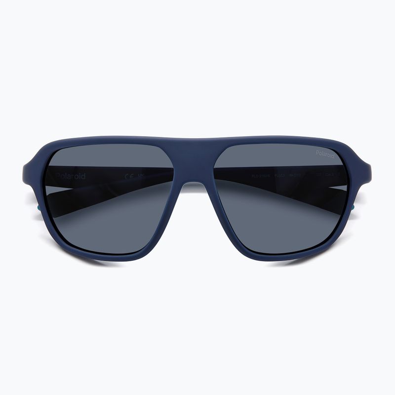 Polaroid PLD 2152/S matt blau/blau polarisierte Sonnenbrille 3