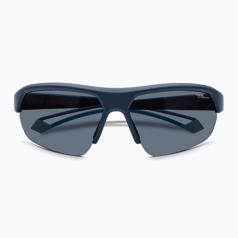 Polaroid PLD 7048/S matte blau/graue polarisierte Sonnenbrille mit hohem Kontrast 3