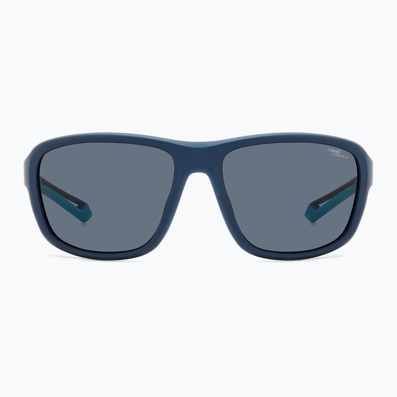 Polaroid PLD 7049/S blau azur/grau polarisierte Sonnenbrille mit hohem Kontrast 3