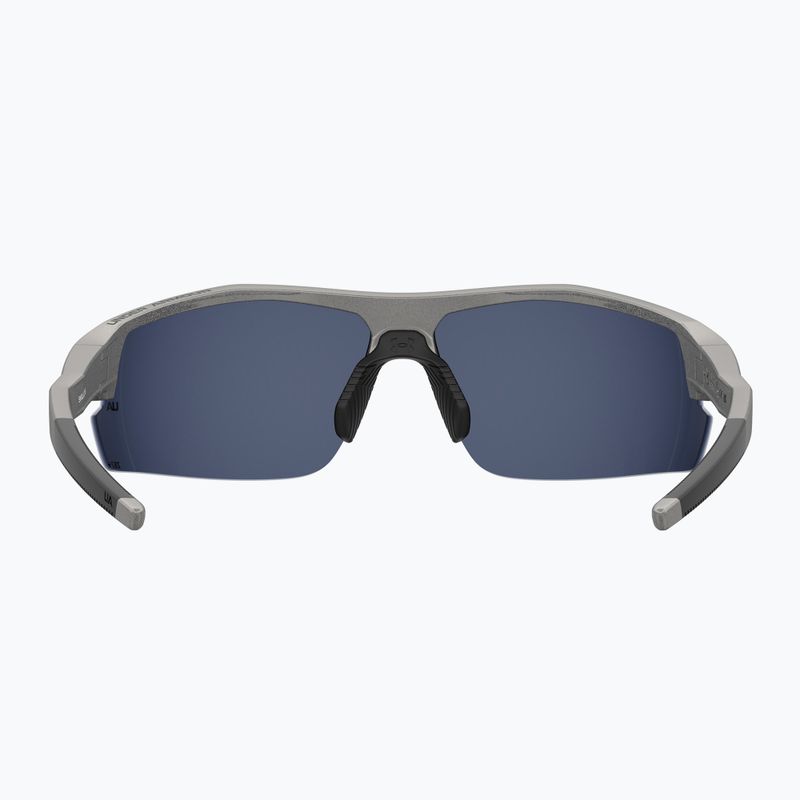 Under Armour Skillz/G S3 metallisierte grau/infrarot oleophobe Herren-Sonnenbrille 4