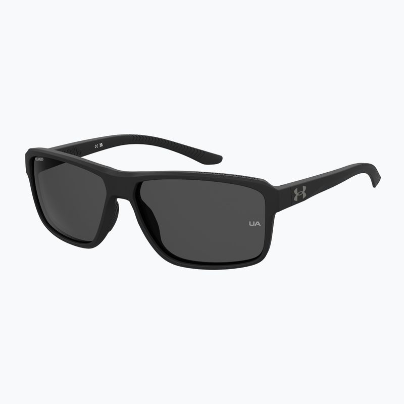 Under Armour Kickoff S3 mattschwarz/grau polarisierte Herren-Sonnenbrille 2