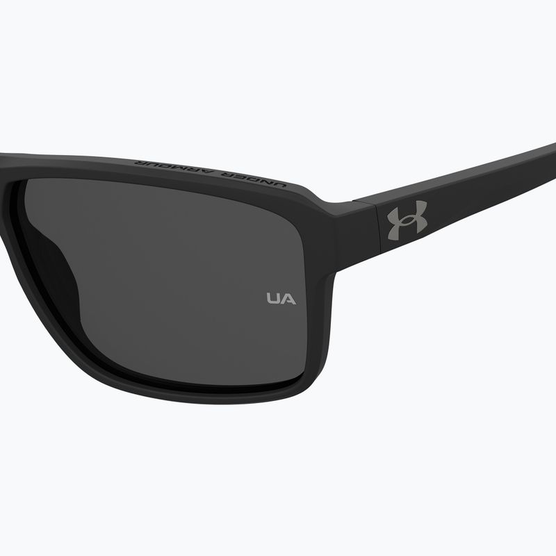 Under Armour Kickoff S3 mattschwarz/grau polarisierte Herren-Sonnenbrille 7