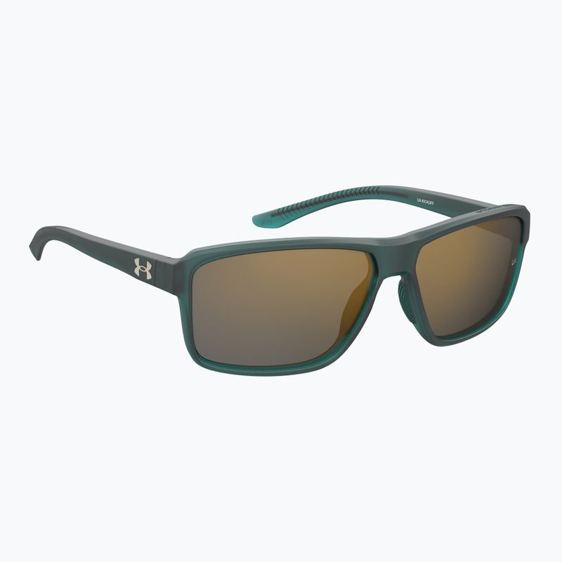 Unter Rüstung Kickoff S3 Kristall teal / Kupfer Spiegel Männer-Sonnenbrille