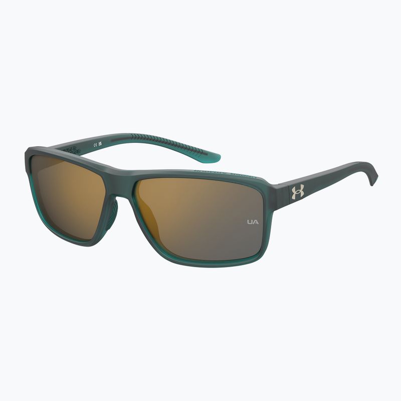 Unter Rüstung Kickoff S3 Kristall teal / Kupfer Spiegel Männer-Sonnenbrille 2