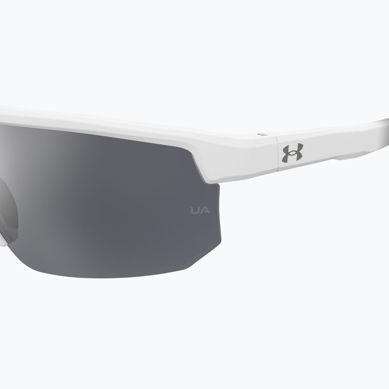 Under Armour Driven/G S3 weiß grau/silberne Spiegel Herren-Sonnenbrille 7