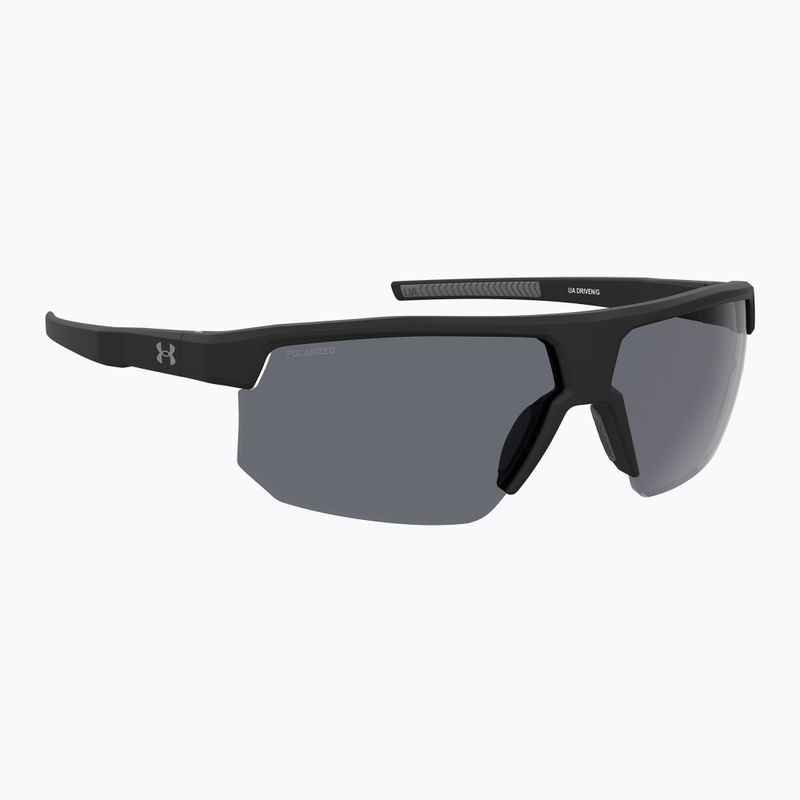 Under Armour Driven/G S3 mattschwarz grau/grau polarisierte Herren-Sonnenbrille