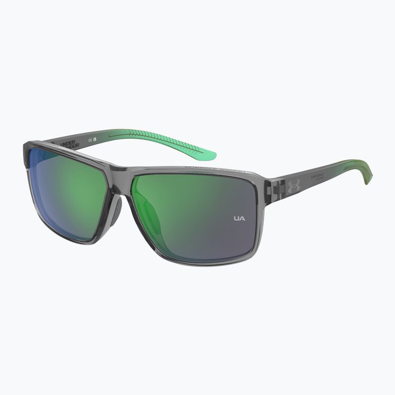 Herren Under Armour Kickoff/G S3 grau grün/grün Mehrschicht-Sonnenbrille 2
