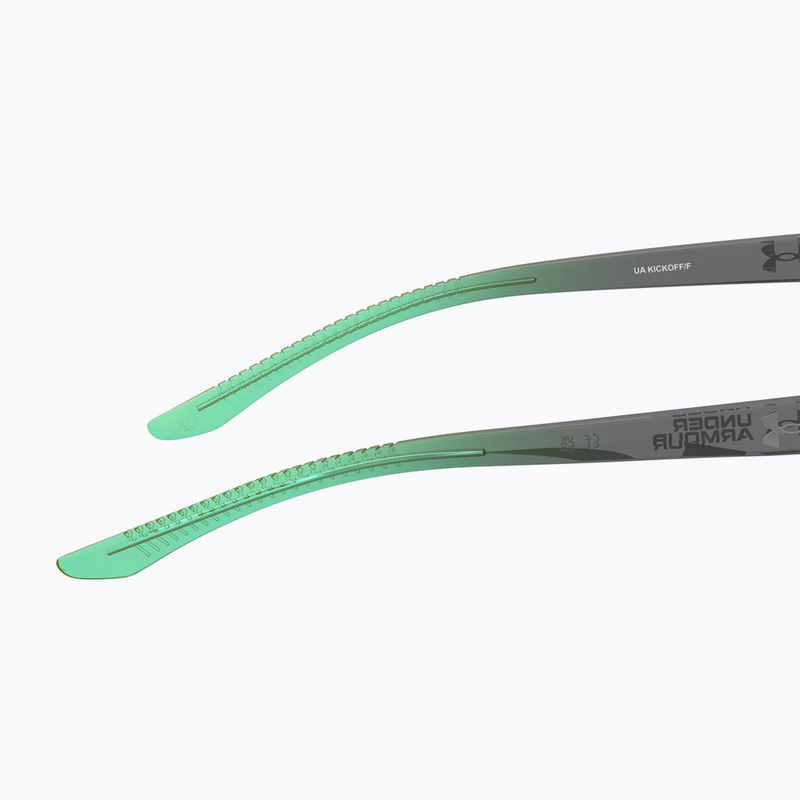Herren Under Armour Kickoff/G S3 grau grün/grün Mehrschicht-Sonnenbrille 8