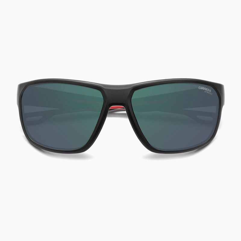 Carrera 4018/S Herren Sonnenbrille mattschwarz rot/grün grau kontrastreich antireflex 4