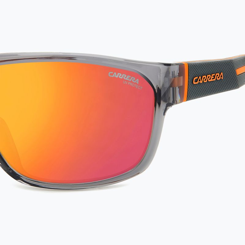 Carrera 4018/S grau-orange/rot mehrschichtige Herren-Sonnenbrille 6