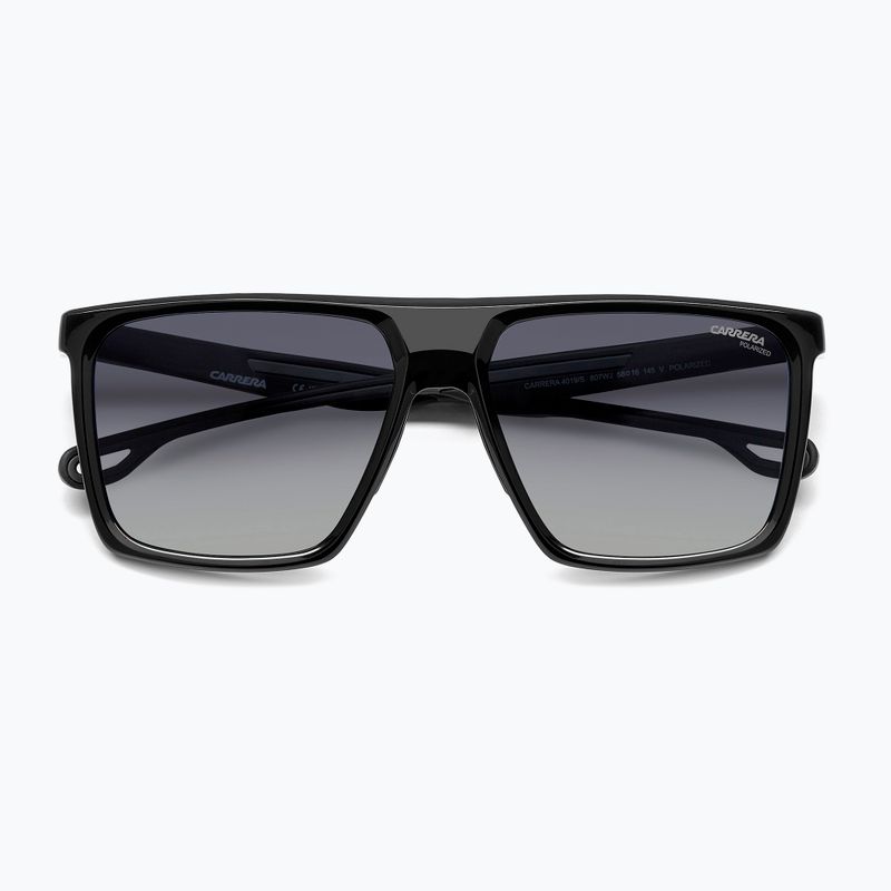 Carrera 4019/S schwarz/grau getönte polarisierte Herren-Sonnenbrille 4