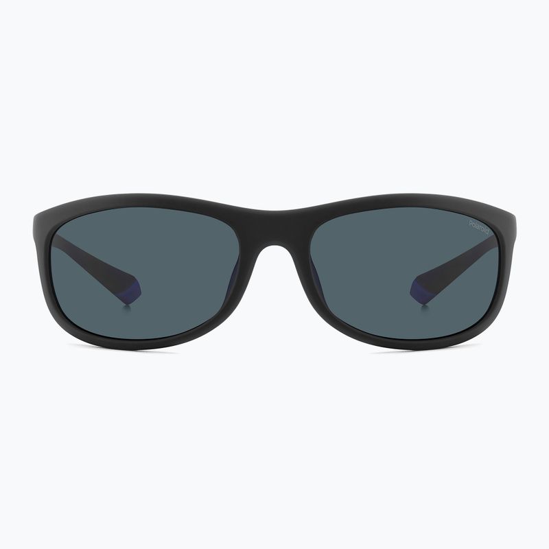 Polaroid PLD 2154/S mattschwarz blau/blau polarisierte Sonnenbrille 3