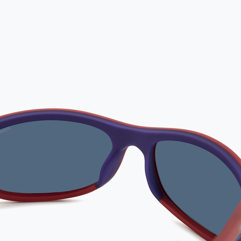 Polaroid PLD 2154/S matte rot/rote polarisierte Sonnenbrille mit mehreren Schichten 6