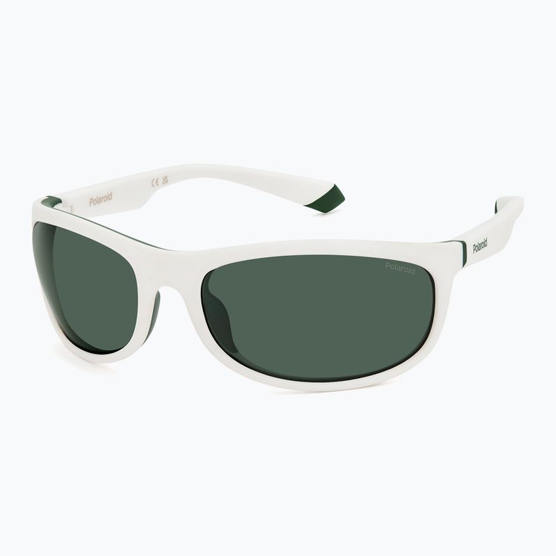 Polaroid PLD 2154/S matt weiß/grün polarisierte Sonnenbrille 2
