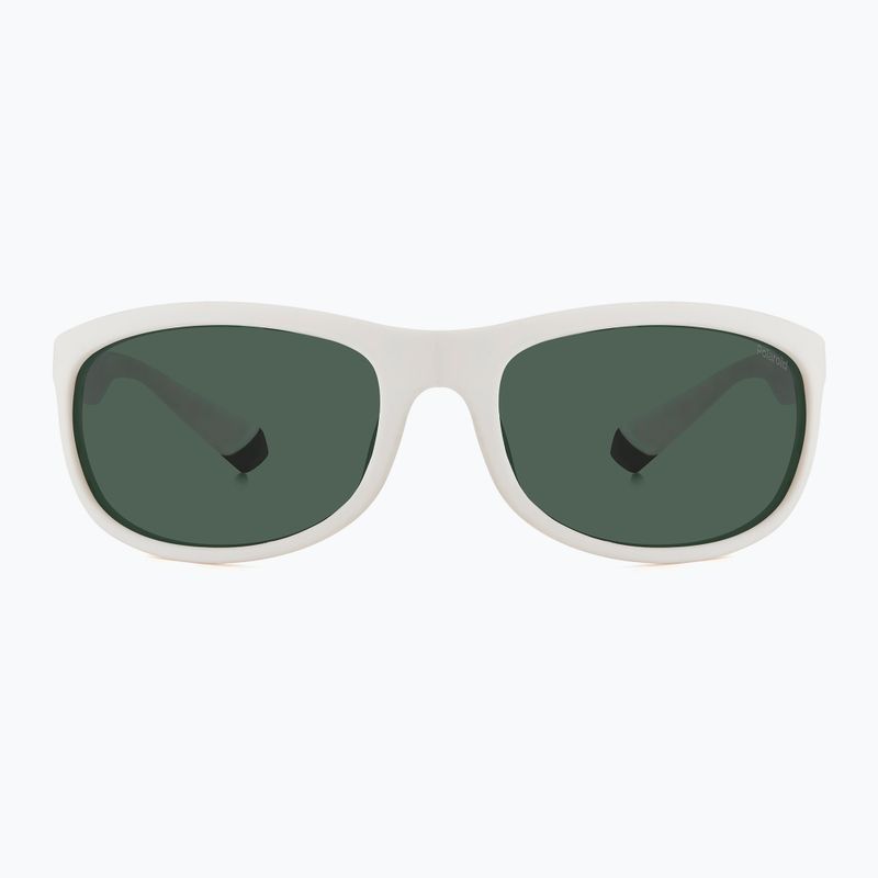 Polaroid PLD 2154/S matt weiß/grün polarisierte Sonnenbrille 3