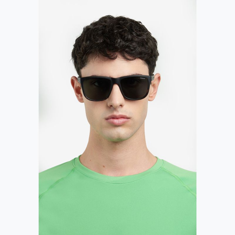 Polaroid PLD 2155/S matte braune Sonnenbrille für Herren, havanna/grün, polarisiert 6