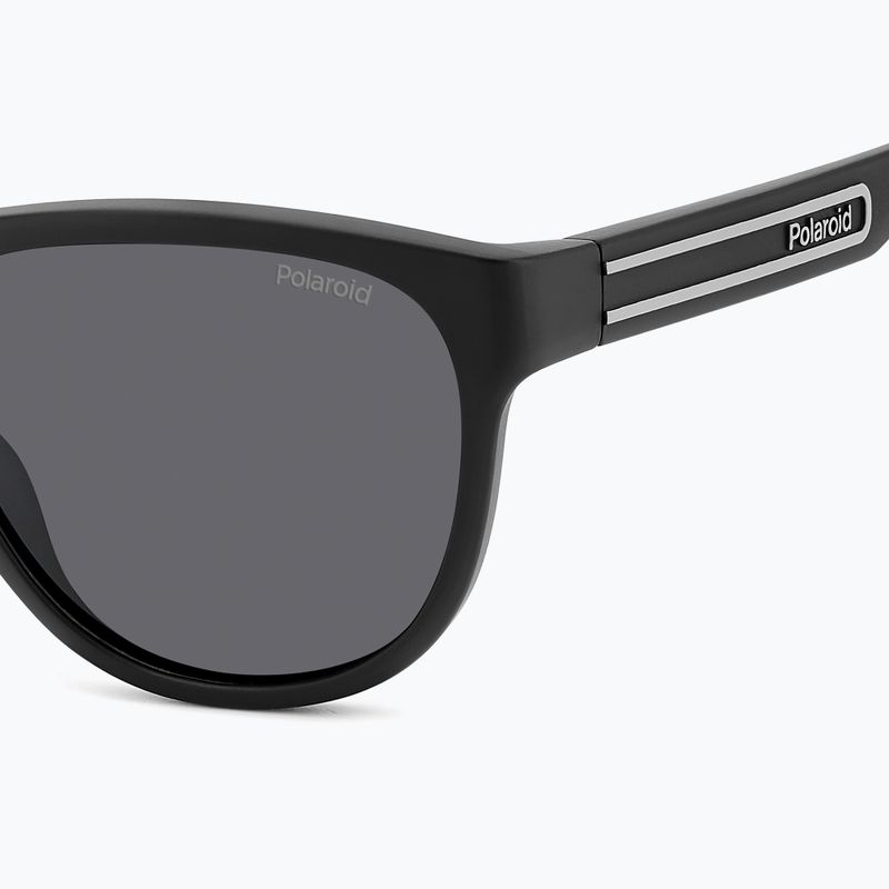 Polaroid PLD 2156/S mattschwarz/grau polarisierte Sonnenbrille 5