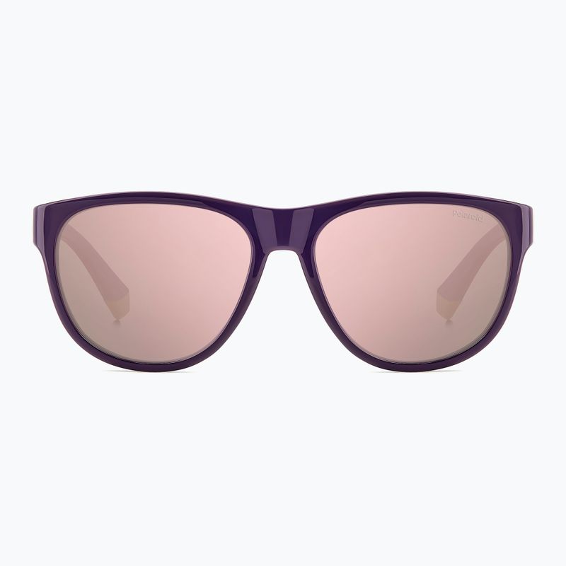 Polaroid PLD 2156/S violett/roségold mehrschichtige polarisierte Sonnenbrille 3