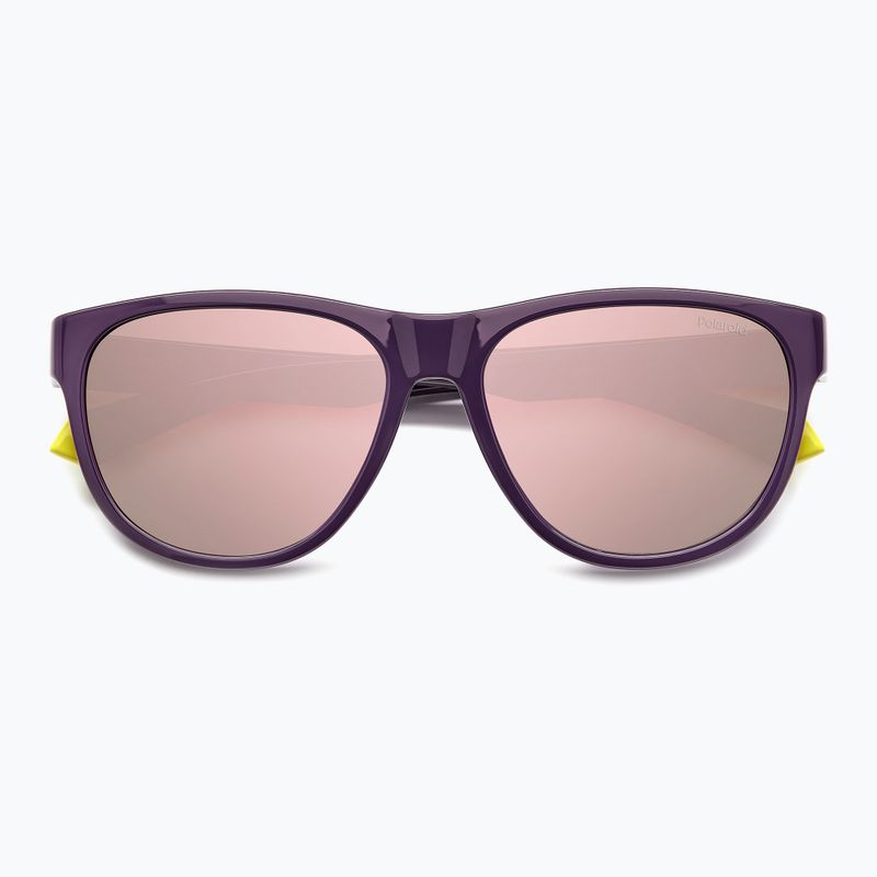 Polaroid PLD 2156/S violett/roségold mehrschichtige polarisierte Sonnenbrille 4