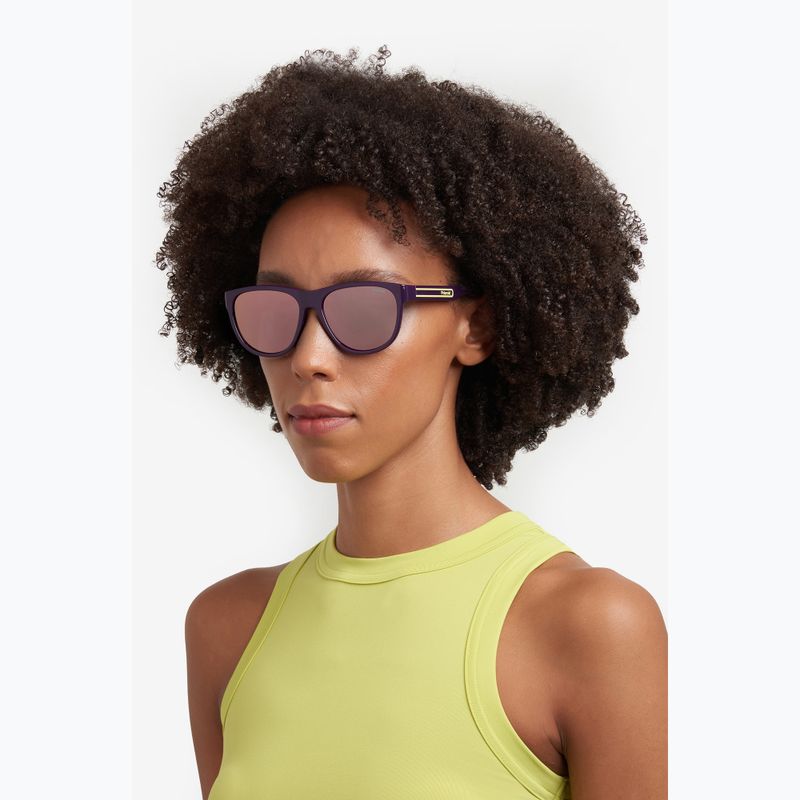 Polaroid PLD 2156/S violett/roségold mehrschichtige polarisierte Sonnenbrille 7