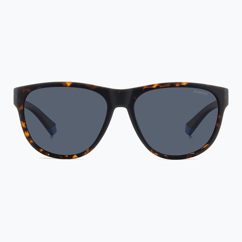 Polaroid PLD 2156/S matte braune havanna/blaue polarisierte Sonnenbrille 3